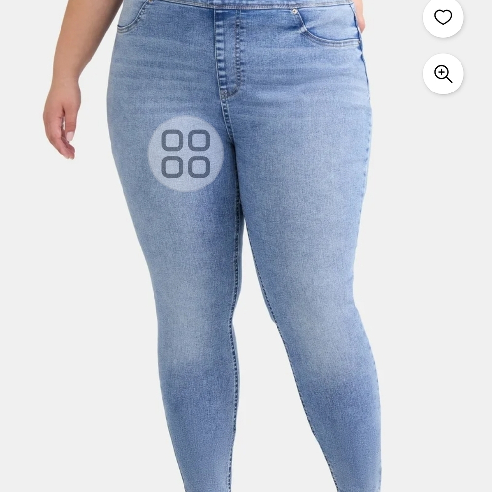 Terra & Sky Light Blue Women's Jeggings